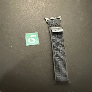 Apple Watch Nike Sport Loop 41 mm (38/40) genuino OEM negro azul usado - Imagen 1 de 9