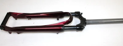 Federgabel SR Suntour   MG   28"  50mm  1 1/8"  Disc IS2000 u. Firm Tech Weinrot - Bild 1 von 4