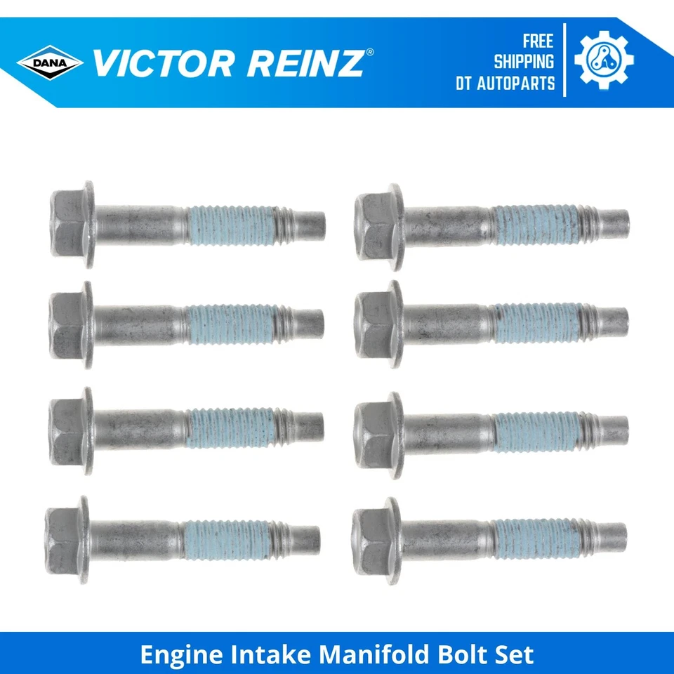 For 96-99 GMC K2500 Suburban 5.7L Eng Intake Manif Bolt Set Lower Victor Reinz - Image 1 of 1