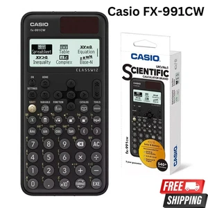 Casio✅FX-991CW Advanced Scientific Calculator  A/AS Level Maths 540+ Funcs - Picture 1 of 8