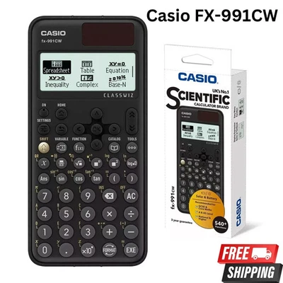 Casio✅FX-991CW Advanced Scientific Calculator  A/AS Level Maths 540+ Funcs - Image 1 of 4