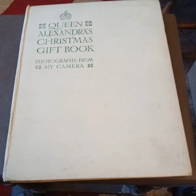 Queen Alexandra's Christmas Gift Book 1908 Photographs Antique Rare Collectible - Image 1 of 4