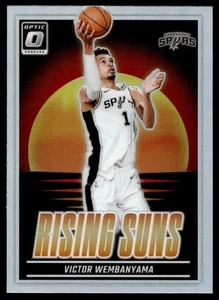 2024-25 Donruss Optic Rising Suns SILVER Victor Wembanyama #19 C14 - Picture 1 of 2