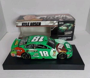 Kyle Busch 2018 M&M's Flavor Vote Winner Crunchy Mint 1/24 Scale Nascar Diecast - Picture 1 of 12
