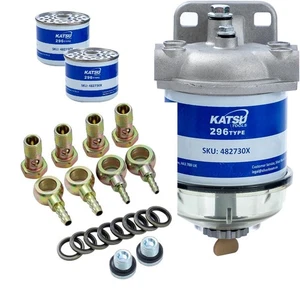 482730x KATSU Dieselmotoren Kraftstofffilter Wasserabscheider Trap Assy passend für CAV 296 - Bild 1 von 13