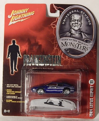 1984 Lotus Esprit Johnny Lightning Universal Studios Monsters Frankenstein - Image 1 of 4