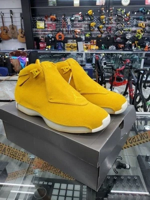 Jordan 18 Retro 'Ocre Amarillo', Talla 9.5 Foto 1 de 2