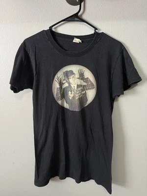 DEAD MEN DON’T WEAR PLAID Promo T-Shirt 80s Steve Martin Film Vintage Large - Image 1 of 4