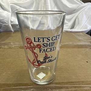 Vaso de pinta Joe's Crab Shack Let’s Get Ship Faced - Imagen 1 de 4