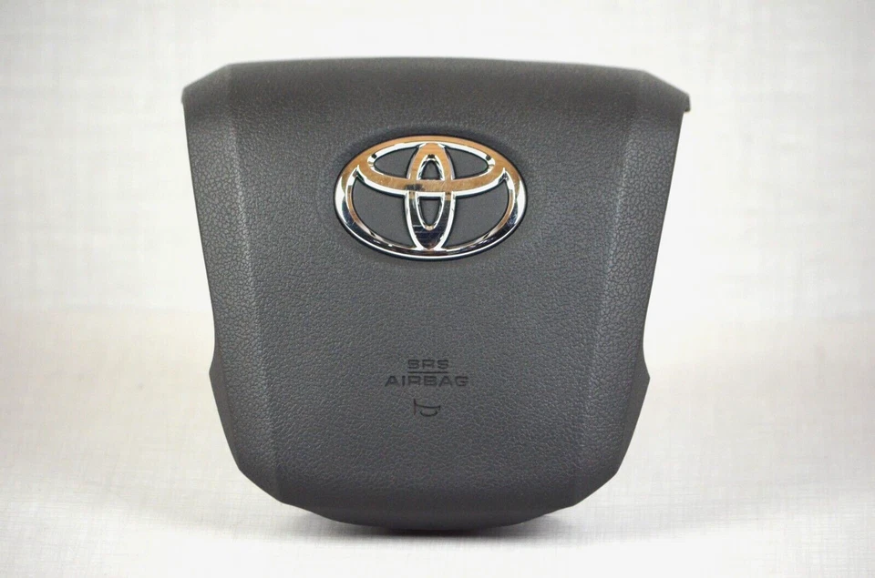 Airbag volante conductor izquierdo Toyota Prius 2016-2022 negro genuino OEM Foto 1 de 4