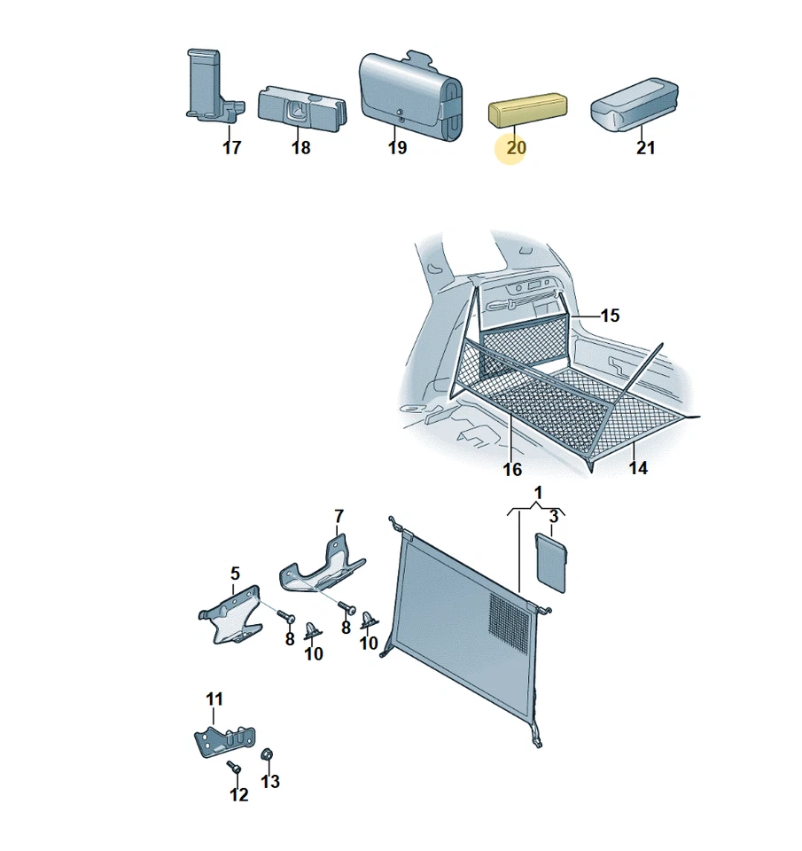 Original Skoda Display cleaner 57H862987 XCC - Image 1 of 1