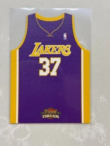 2009-10 Panini Threads Ron Artest Team Threads Home Jersey #20 LA Lakers - Picture 1 of 2