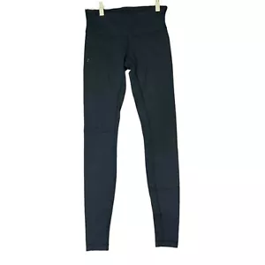 Leggings Lululemon Wunder de tiro bajo para mujer 4 negros elásticos transpirables - Imagen 1 de 9