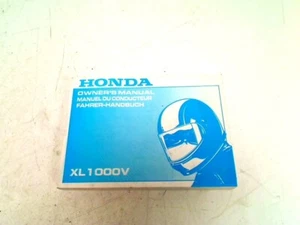 manual de instrucciones para HONDA XL 1000 V VARADERO 2002 usado 132809 - Imagen 1 de 3
