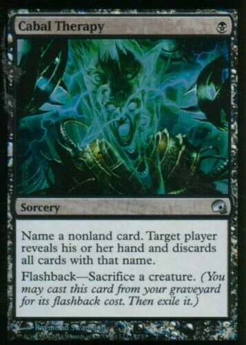 FOIL CABAL THERAPY - Graveborn - MTG - NM - Image 1 of 1