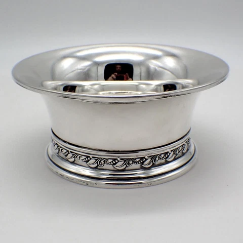 Blossom Bowl Georg Jensen Inc USA Sterling Silver 1940s No Mono Cover