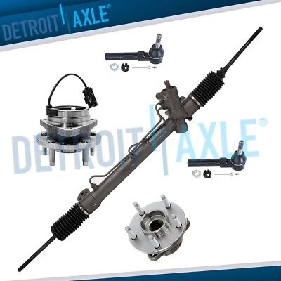 Rack and Pinion Wheel Hubs Tie Rods for Chevrolet Malibu Pontiac G6 Saturn Aura - Image 1 of 4