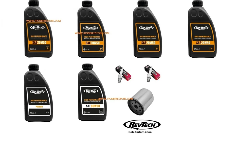 HARLEY-DAVIDSON KIT TAGLIANDO HARLEY DAVIDSON REVTECH TWIN CAM TOURING DAL 1999 AL 2017 CROMATO