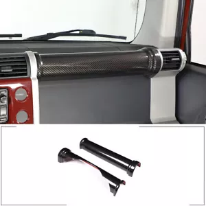 For Toyota FJ Cruiser 2007-2021 Central Console Dashboard Cover Carbon Fiber ABS - Bild 1 von 10