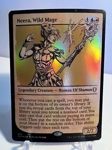 MTG Neera, Wild Mage Commander Legends: Battle for Baldur's Gate 434 Lamina rara - Foto 1 di 3