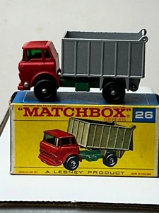 Matchbox No. 26 GMC Tipper Truck with F Type Original Box, Nice - Picture 1 of 18