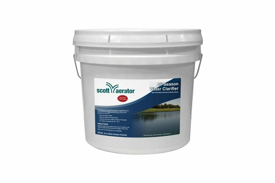 Scott Aerator All Natural Pond Treatment 25 lb.  50  8 oz. packets - Image 1 of 1