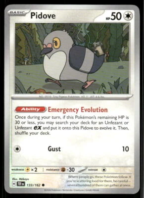 SV05: Temporal Forces #133/162 Pidove - Image 1 of 2