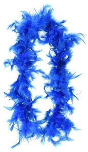 Feather Boa 14.8g Flapper Fancy Dress Up Halloween Costume Accessory 10 COLORS - Picture 1 of 11