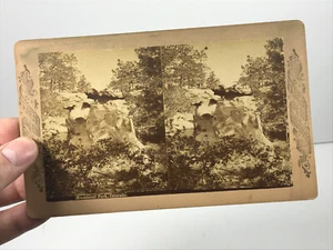 Antique Monument Park Colorado CO stereoscope stereocard stereoview - Picture 1 of 5