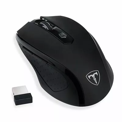 Wireless Optical mouse & usb receiver for Dell Toshiba Apple Chromebook Laptop - Image 1 of 4