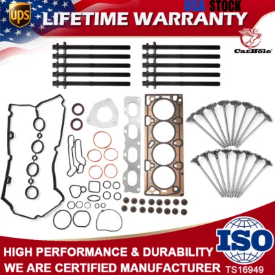 Juego de pernos de junta de cabeza MLS y kit de válvula para Chevrolet Sonic Cruze Limited 1,8 L l4 Foto 1 de 4