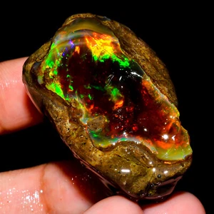 Opal,Opal rough,multi fire opal,specimen Loose Opal,natural gemstone 168.5Carat - Picture 1 of 9