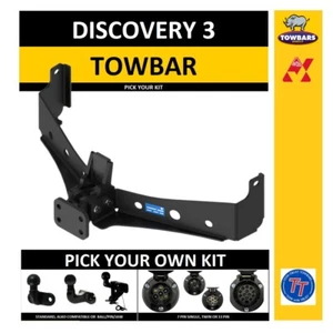 Towbar to fit Land Rover Discovery 3 2004 to 2009 Towbar Pick Towball Electrics - Picture 1 of 47