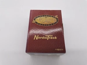 Ornamento NordicTrack "En camino con Santa" (1997, Enesco) Obra Maestra Tesoro - Imagen 1 de 5