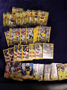 2018 Leaf Draft Complete Gold 100 card set⚡2 Josh Allen Rookies⚡️Baker🪙Gold🪙 - Bild 1 von 9