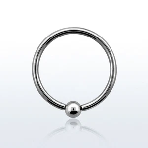 Ball Closure Ring Piercing 1,2MM INTIMPIERCING Ohrring Brust Septum Lippe Nase - Bild 1 von 2