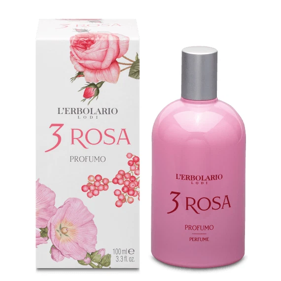 L'Erbolario 3 Rosa profumo 100 ml - Immagine 1 di 1