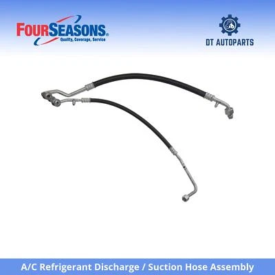 Conjunto de manguera de succión/descarga de refrigerante de aire acondicionado GMC C1500 1990 4 estaciones Foto 1 de 4