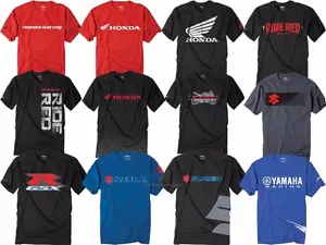 FX Men's Tee T-Shirt Motorcycle ATV Dirt Bike Street Bike MX Motocross Sportbike - Picture 1 of 13