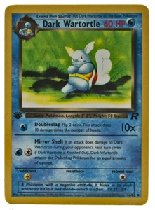 Dark Wartortle 46/82 Uncommon 1st Edition Team Rocket NM+ With eBay Tracking 1a - Picture 1 of 3