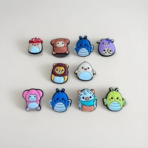 Squishmallow Jibbitz Bundle Job Lot Shoe Charms Accessories Bags Clothes - Picture 1 of 7
