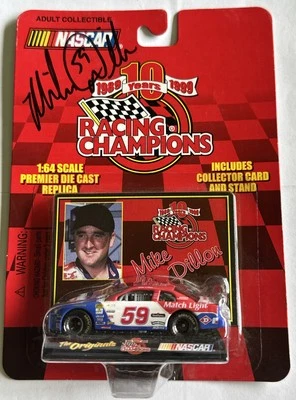 Racing Champions #59 Mike Dillon 1999 Nascar Kingsford Chevy Monte Carlo Signed - Image 1 of 4