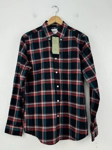 Mens Every Wear Long Sleeve Button-Down Slim Shirt Poplin Size Medium Goodfellow - Picture 1 of 6