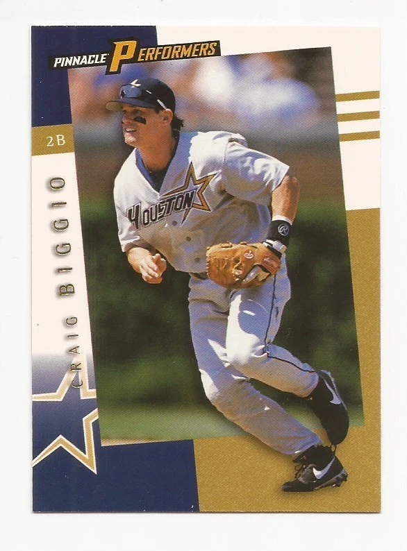 1998 Pinnacle Performers Astros Craig Biggio 卡 #63 — 第 1/1 张图片