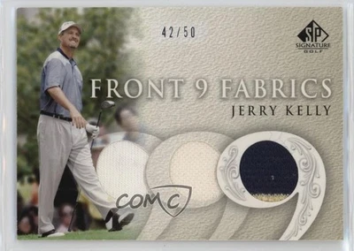 2004 SP Signature Front 9 Fabrics Triple /50 Jerry Kelly #F9T-JK - Image 1 of 2