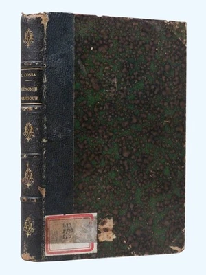 LUIGI COSSA Premiers Elements d'Economie Politique 1902 POLITICAL ECONOMY - Image 1 of 4