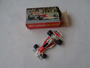 POLISTIL MODELLINO F1  1977 SCALA 1:55  MC LAREN M23 ART.RJ 56 CON SCATOLA - Foto 1 di 6