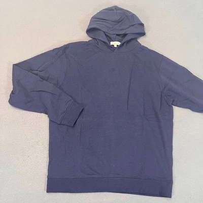 Peter Millar Mens Sz Med Navy Hoodie Sweatshirt Pullover Cotton Modal Midnight - Image 1 of 4