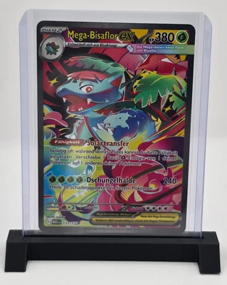 Pokemon Mega-Bisaflor ex Special Illustration Rare Mega Entwicklungen 177/132 NM - Bild 1 von 2