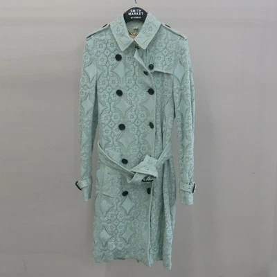 Gabardina para mujer Burberry 4004837 color esmeralda de encaje floral Foto 1 de 4